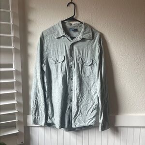 Kavu Light Gray Casual Button Down Shirt